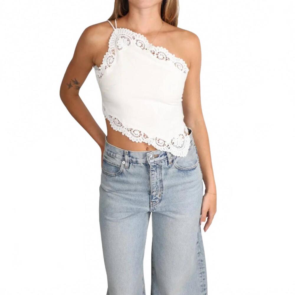 NEW POSSE women's darya top in cream